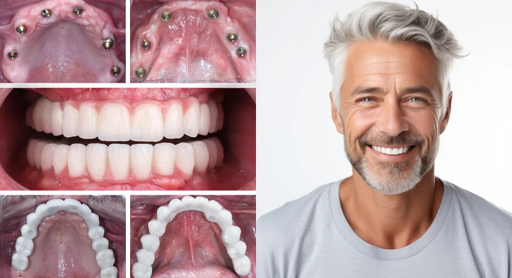 What is the total cost of full mouth dental implants?