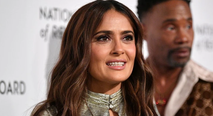 Salma Hayek Teeth: Before and After