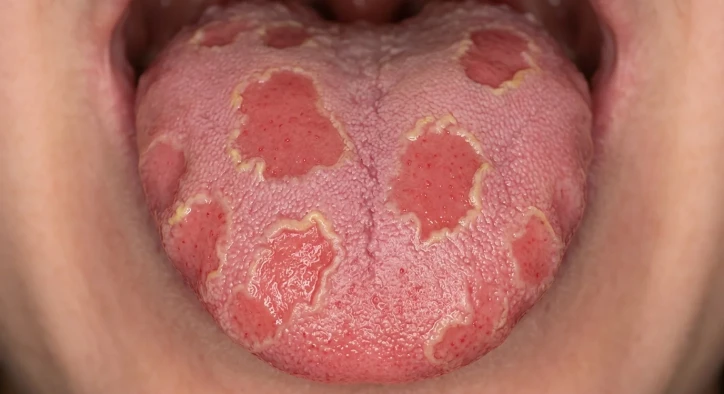 Geographic Tongue: Symptoms, Causes, Diet & Treatment